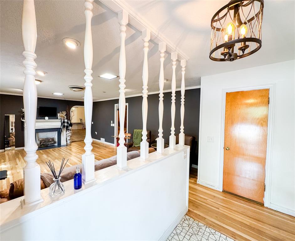 1303 Grand Central Avenue O'Brien, TX 79539 - Photo 3 of 40 a view of a living room and kitchen view