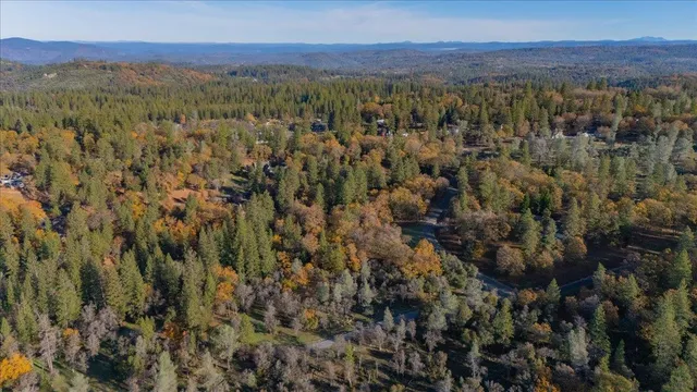 a view of city and mountain
