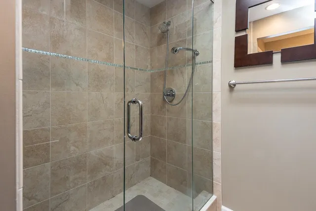 a kitchen with a stove and a microwave