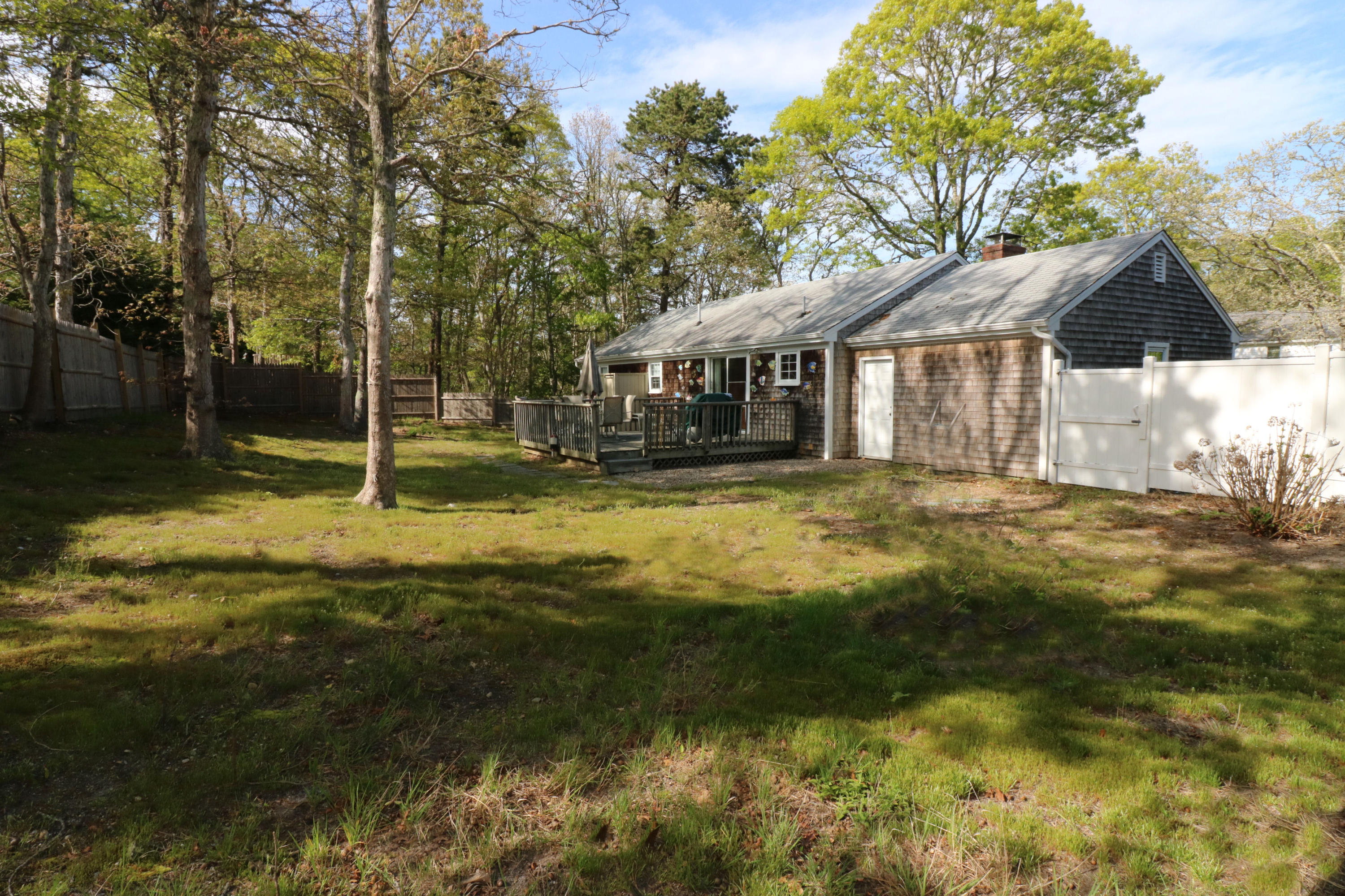 37 Buttonwood Road Harwich, MA 02645 - Photo 12 of 15 Fenced In Back Yard