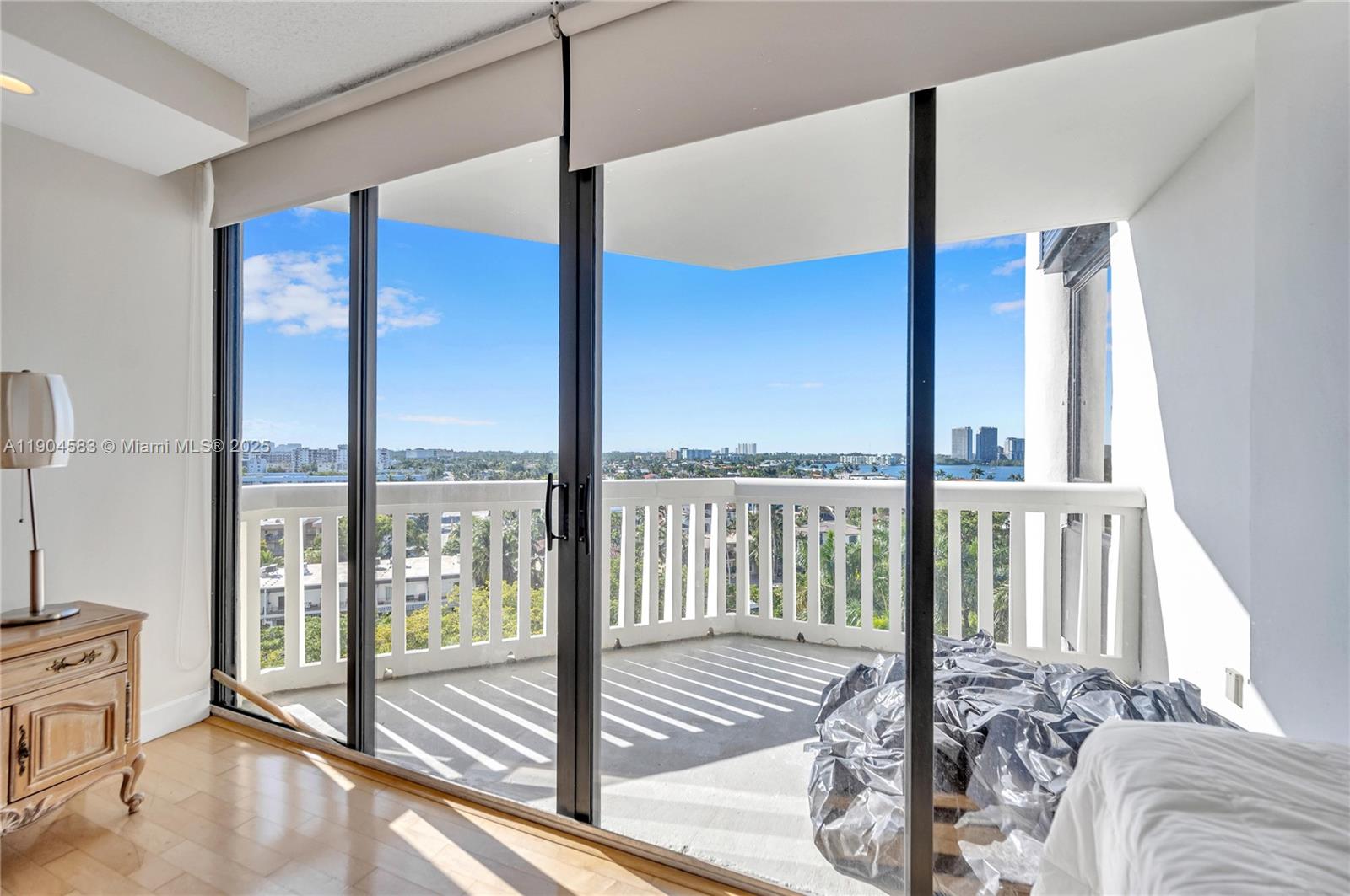 2000 Island Boulevard, Unit 806 Aventura, FL 33160 - Photo 23 of 30 a view of balcony with workspace