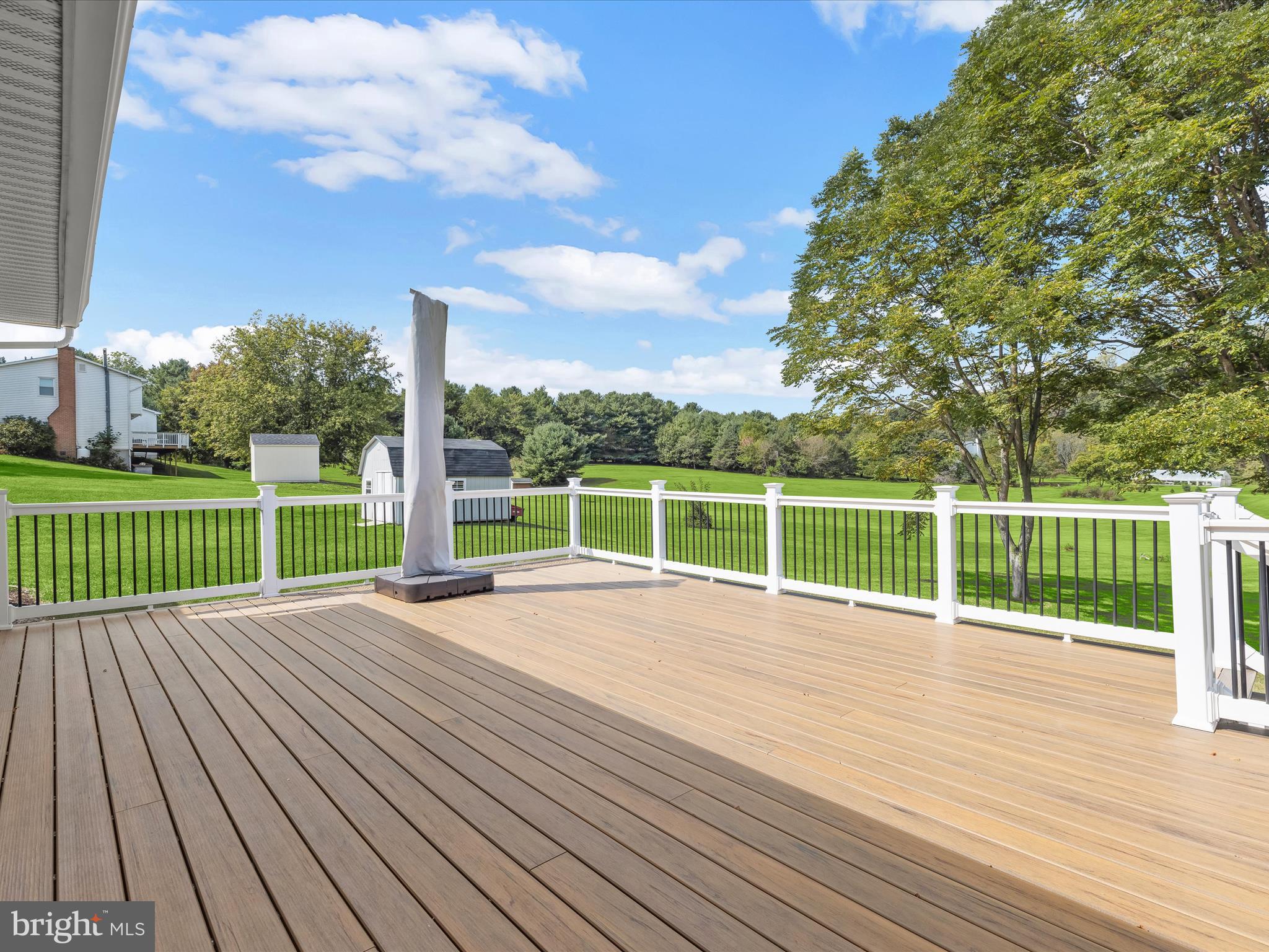 1734 Bloom Road Westminster, MD 21157 - Photo 38 of 52 Expansive Deck - 3 Acre Lot