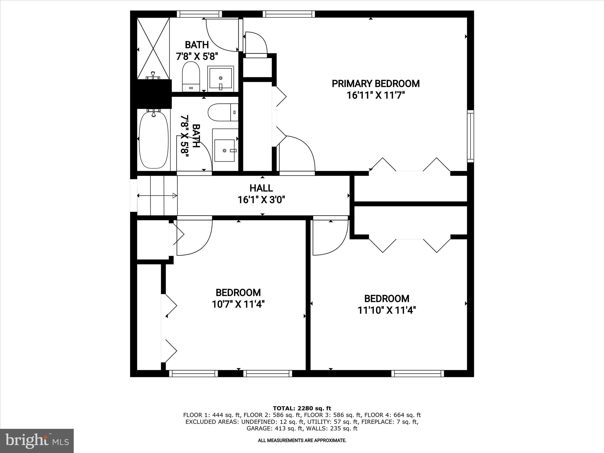 1734 Bloom Road Westminster, MD 21157 - Photo 47 of 52 4th_floor_1734_bloom_road_westminster_with_dim