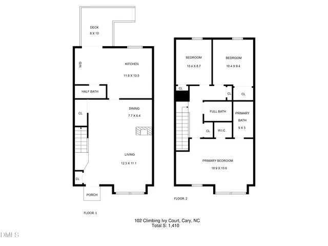 $285,000 | 102 Climbing Ivy Court, Cary, NC 27511