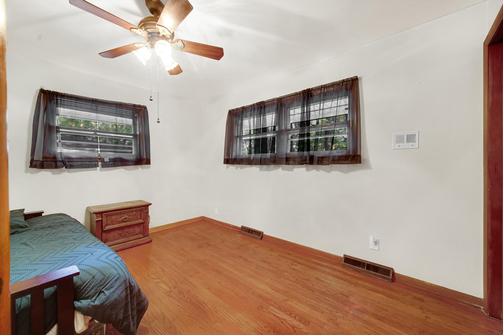 5001 Marquette Road Lake Station, IN 46405 - Photo 14 of 32 a view of workspace with wooden floor