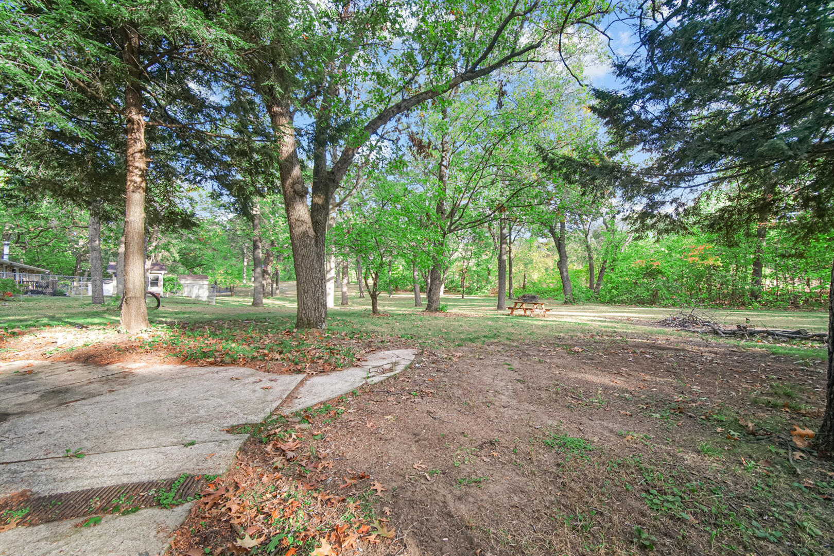 5001 Marquette Road Lake Station, IN 46405 - Photo 31 of 32 a view of backyard with green space
