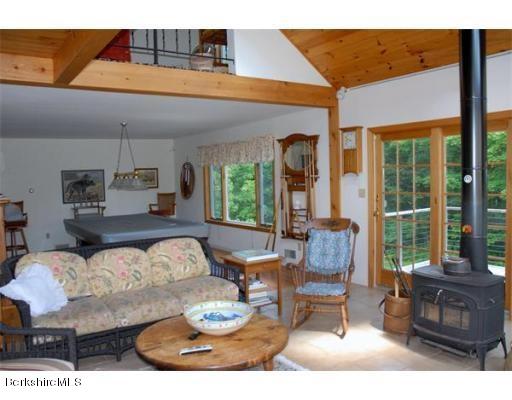 95 N Road Monroe, MA 01350 - Photo 4 of 22 a living room with furniture and a large window