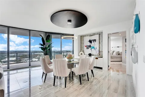 a bathroom with shower and tub