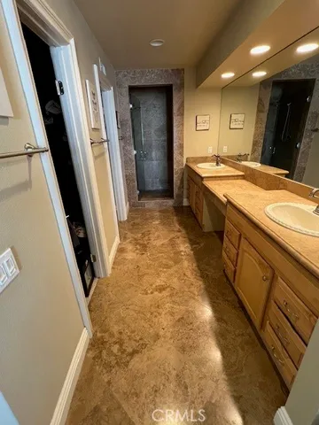 a bathroom with sink and a bathtub