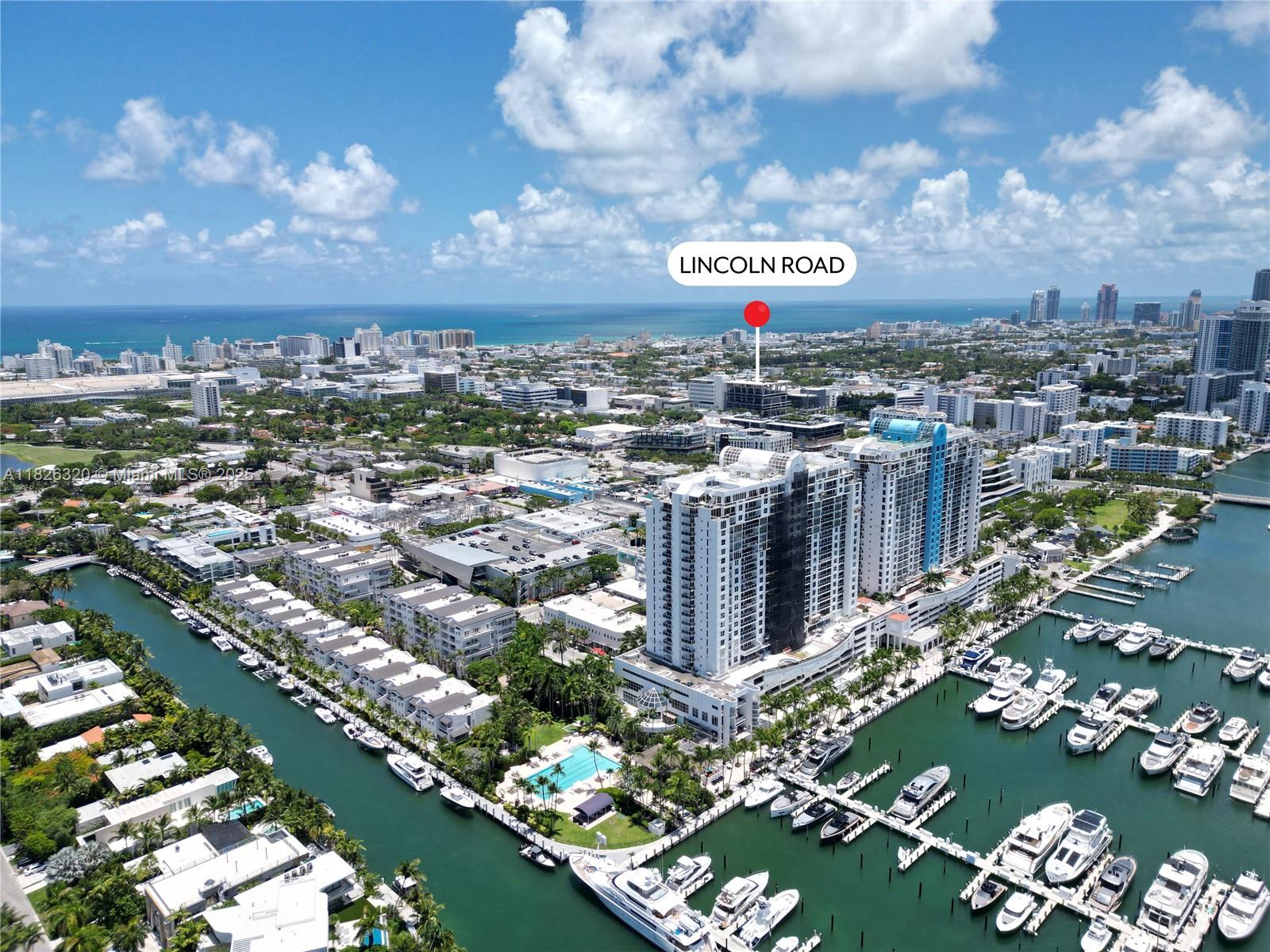 1900 Sunset Harbour Drive, Unit 703 Miami Beach, FL 33139 - Photo 20 of 22 a city view with tall buildings