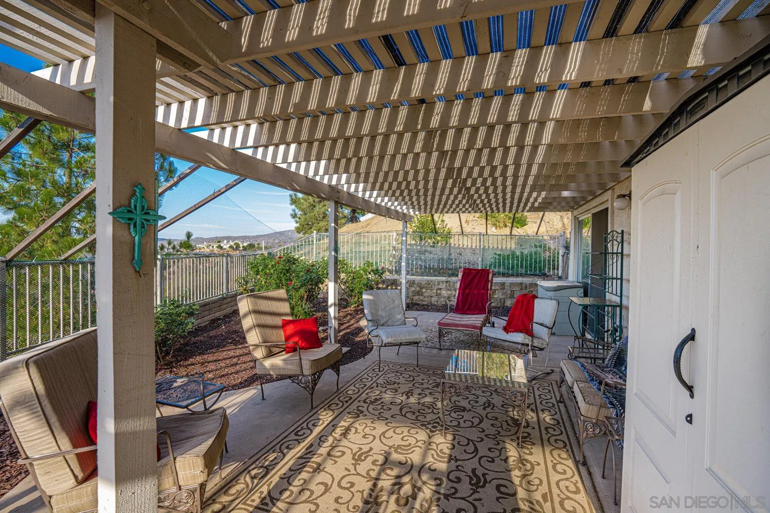 2602 Columbine Road Alpine, CA 91901 - Photo 22 of 38 a backyard view with patio