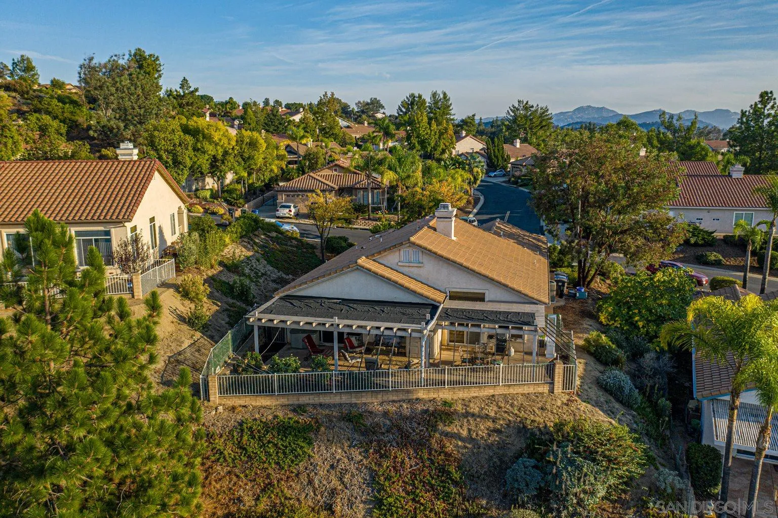 2602 Columbine Road Alpine, CA 91901 - Photo 29 of 38 a view of house with outdoor space and sitting space