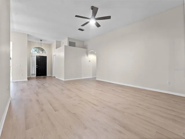 wooden floor in an empty room