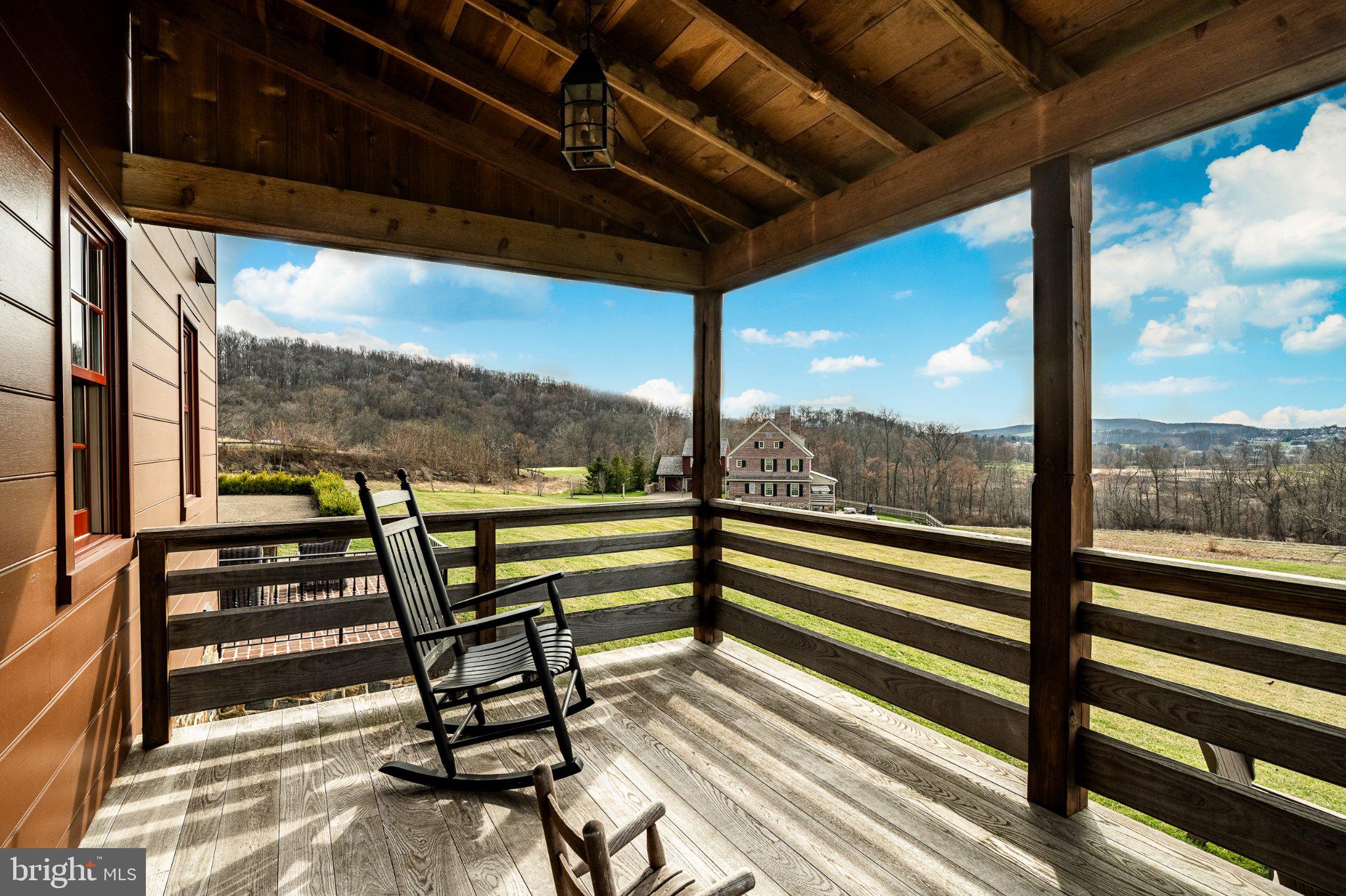 202 Privet Lane Elverson, PA 19520 - Photo 67 of 78 a view of a two chair in the balcony