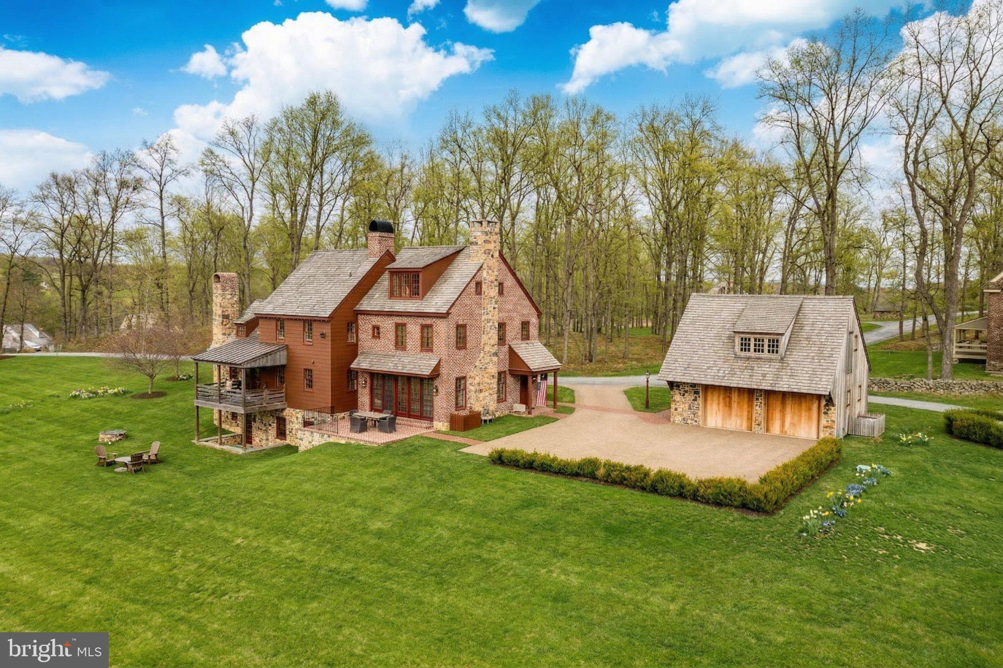 202 Privet Lane Elverson, PA 19520 - Photo 73 of 78 Charming stone home in lush greenery.