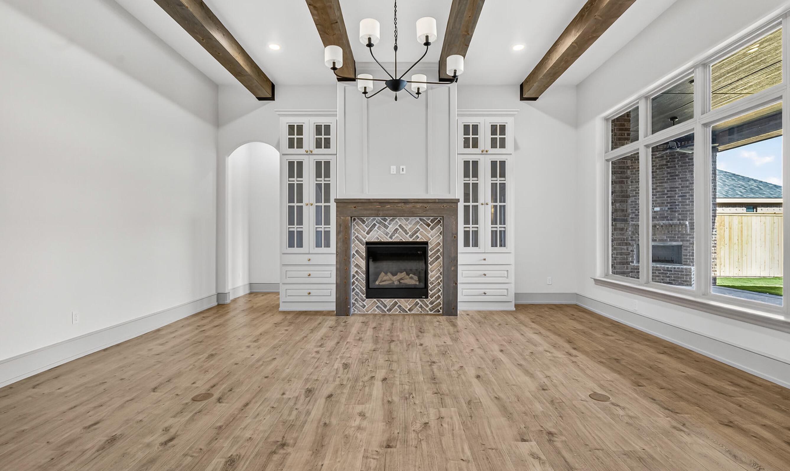 4613 142nd Street Lubbock, TX 79424 - Photo 9 of 41 beautiful fireplace focal point