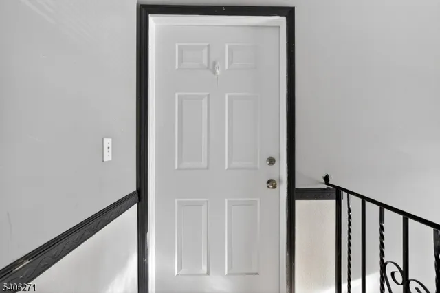 a view of front door