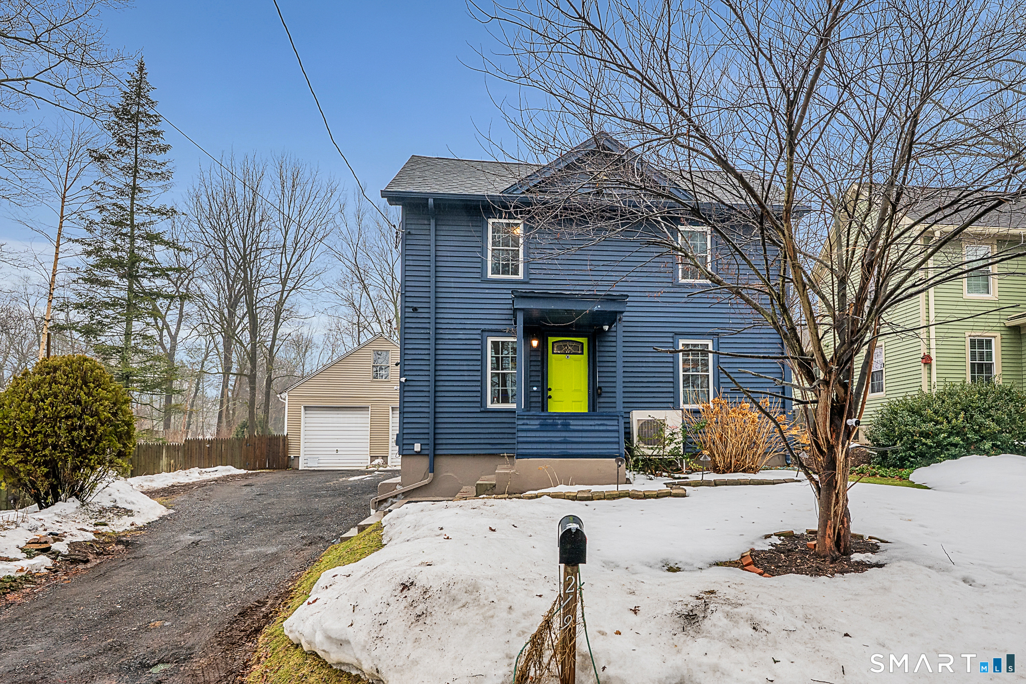 219 Prospect Avenue Meriden, CT 06451 - Photo 2 of 30 a view of a house with snow on the ground