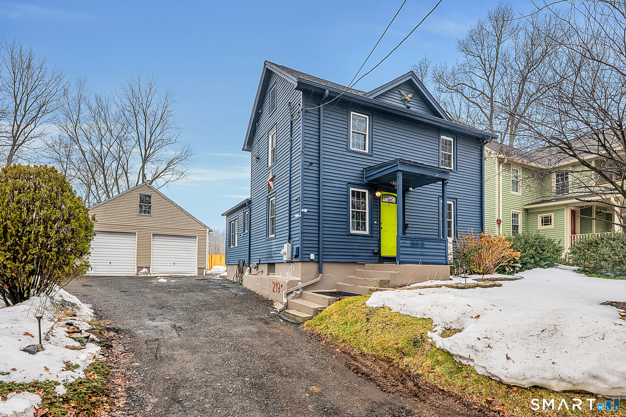 219 Prospect Avenue Meriden, CT 06451 - Photo 3 of 30 a front view of a house with a yard