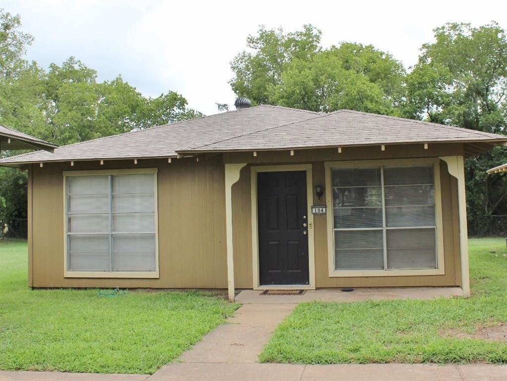 104 George Hopper Road Midlothian, TX 76065 - Photo 1 of 1 View of front of property featuring a shingled roof and a front lawn