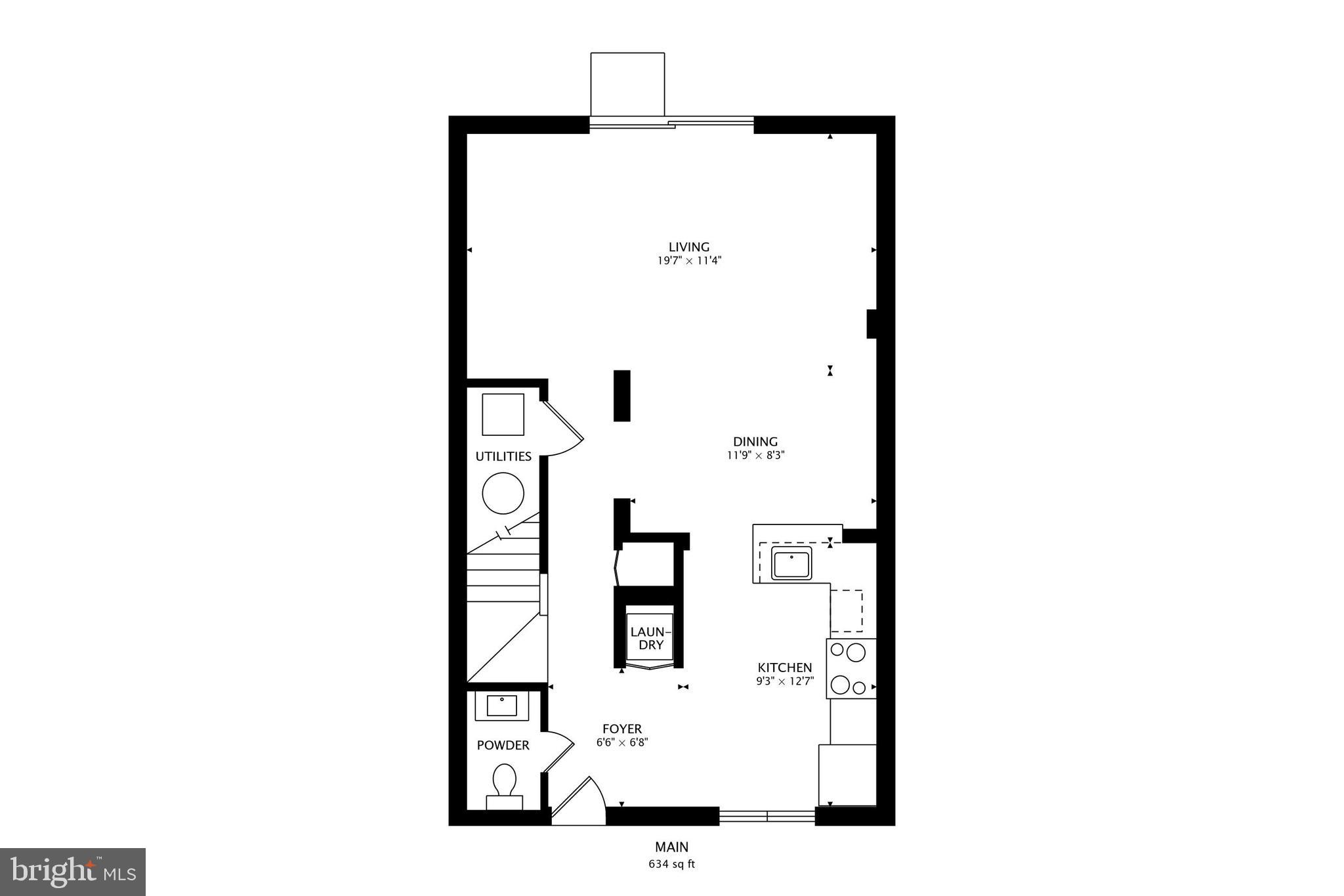 2267 Anvil Lane Temple Hills, MD 20748 - Photo 31 of 32 Main Level Floor Plan