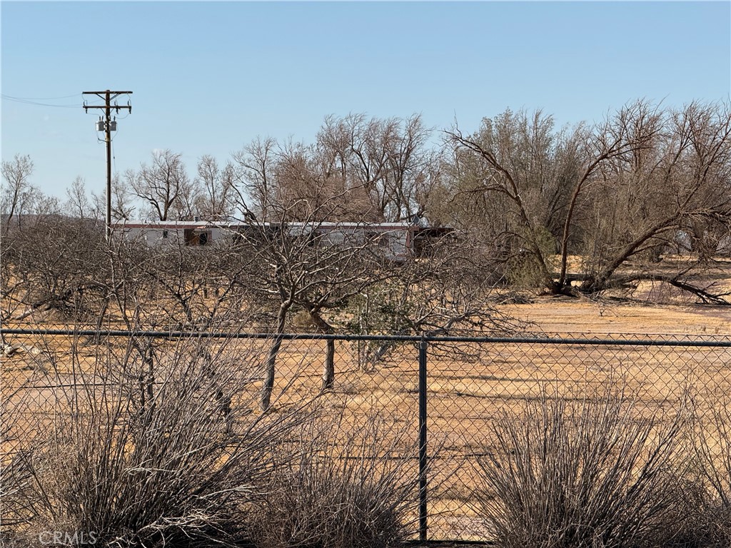 41854 Silver Valley Road Newberry Springs, CA 92365 - Photo 17 of 18 a view of a yard with trees