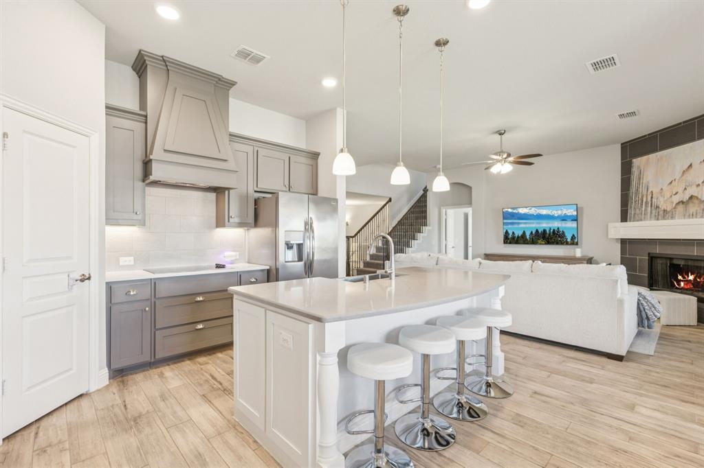1620 Irene Drive Crowley, TX 76036 - Photo 8 of 36 a large kitchen with a table and chairs