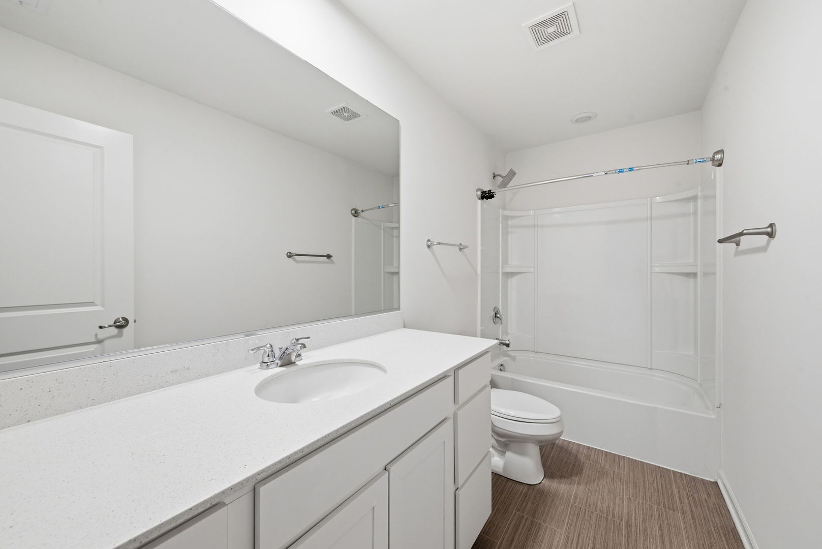 2017 Pembridge Lane Joliet, IL 60431 - Photo 15 of 19 a bathroom with a sink a toilet and shower