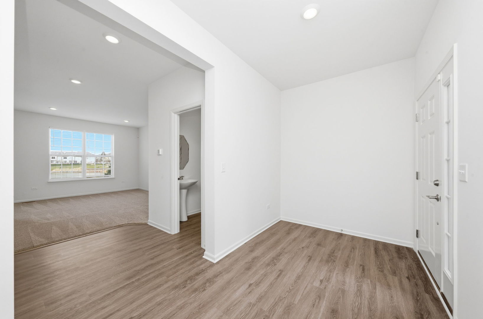 2017 Pembridge Lane Joliet, IL 60431 - Photo 7 of 19 a view of empty room with wooden floor