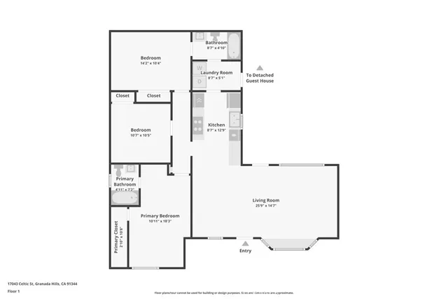 $1,185,000 | 17043 Celtic Street, Granada Hills, CA 91344