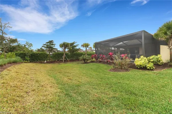 a view of a garden