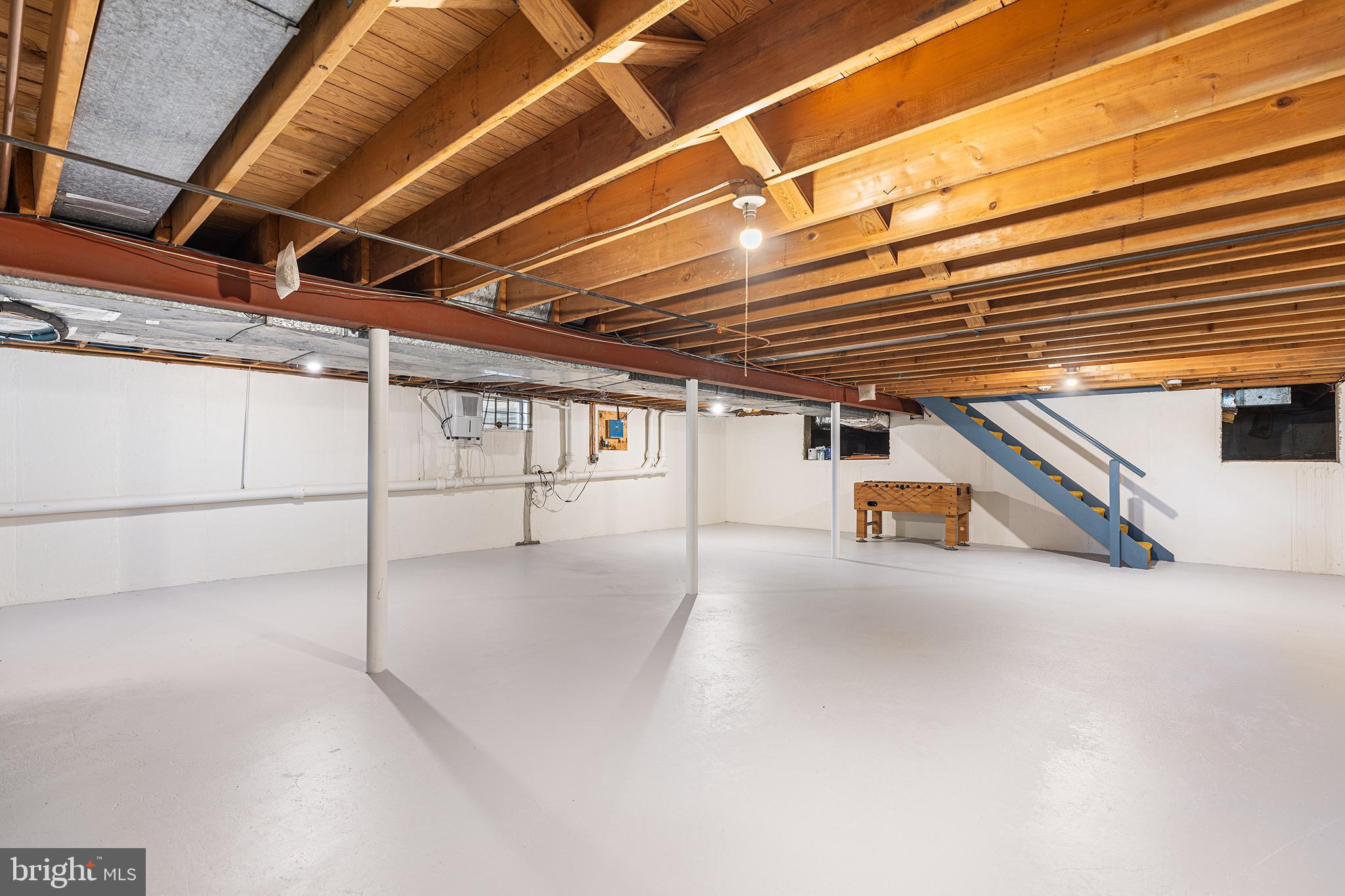 1297 Old Eagle School Road Wayne, PA 19087 - Photo 29 of 33 Spacious basement w/ high ceiling