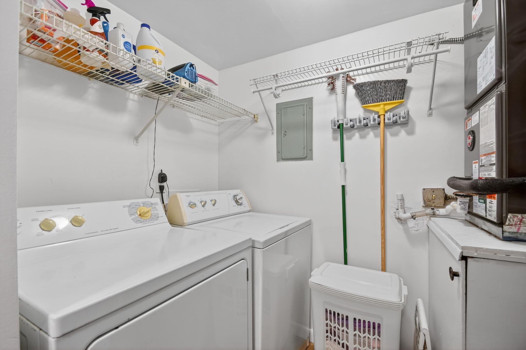 342 Pine Ridge Circle, Unit D1 Greenacres, FL 33463 - Photo 13 of 24 a utility room with dryer and washer