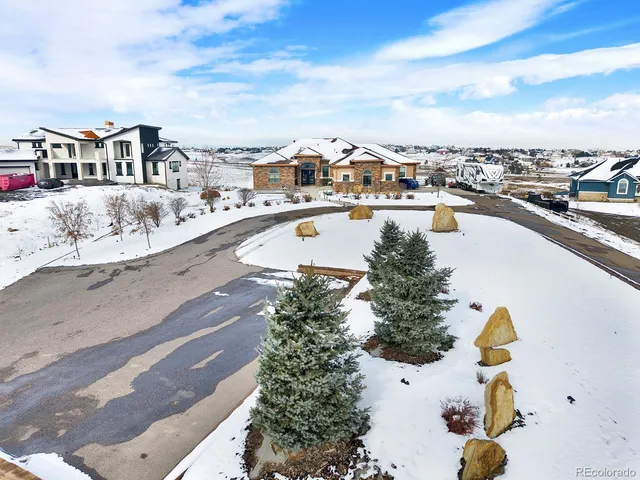 a front view of a building with glass windows