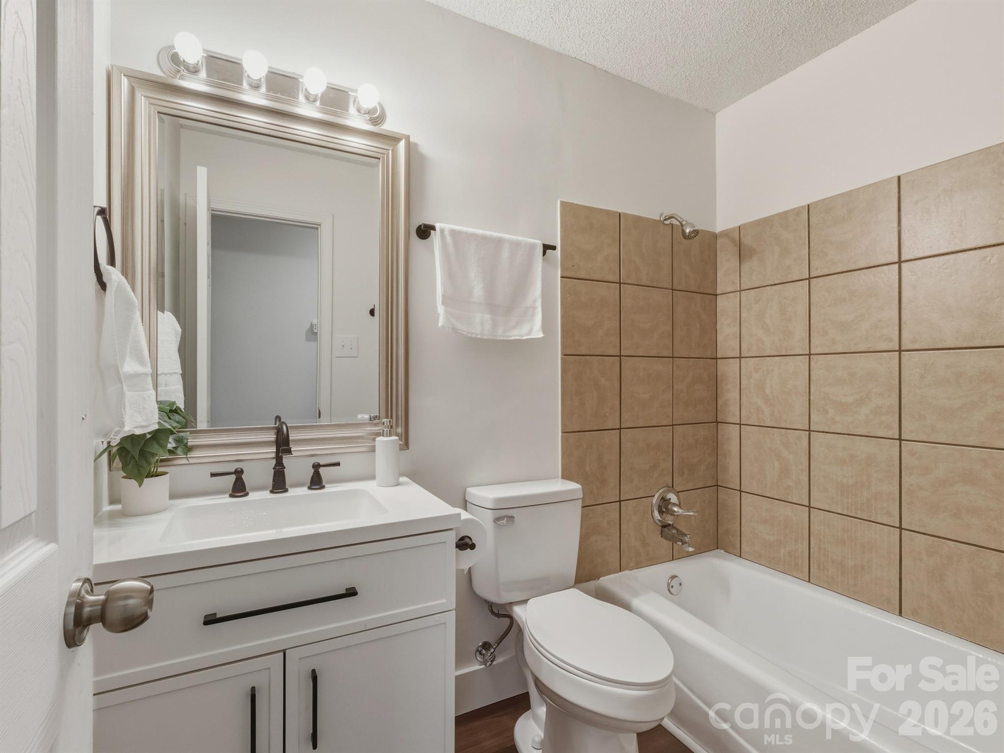 307 Jones Street Monroe, NC 28110 - Photo 10 of 22 a bathroom with a sink toilet and shower