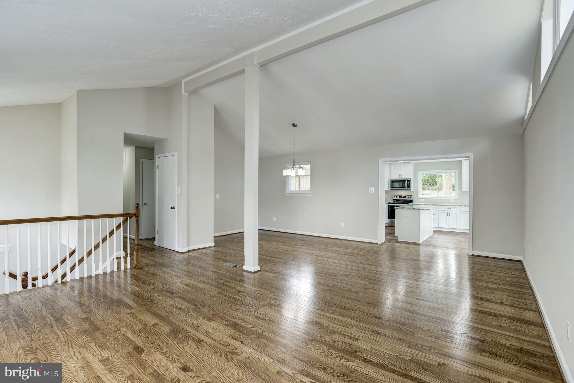 8820 Trafalgar Court Springfield, VA 22151 - Photo 19 of 51 Living-Dining RMs to Kitchen