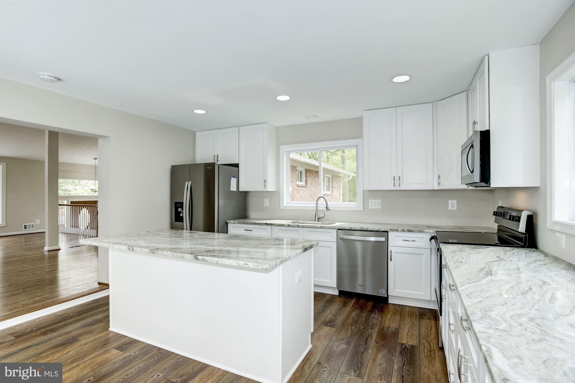 8820 Trafalgar Court Springfield, VA 22151 - Photo 20 of 51 Kitchen to Living-Dining RMs