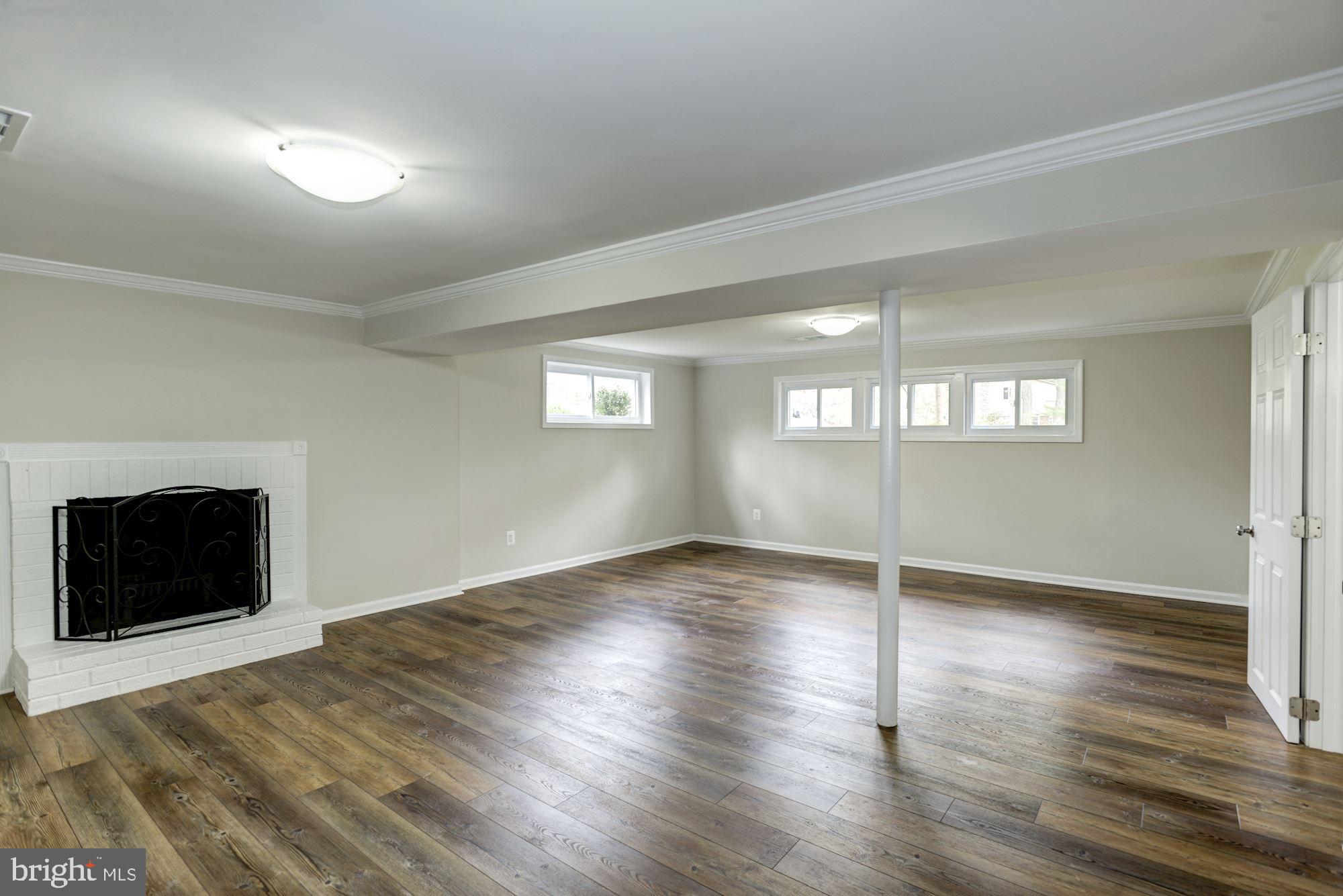 8820 Trafalgar Court Springfield, VA 22151 - Photo 45 of 51 Large Rec RM with Fireplace