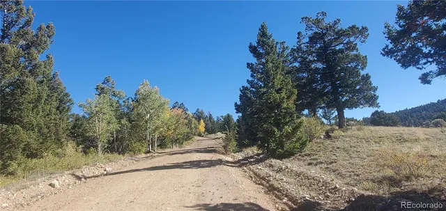 a view of building in between the field