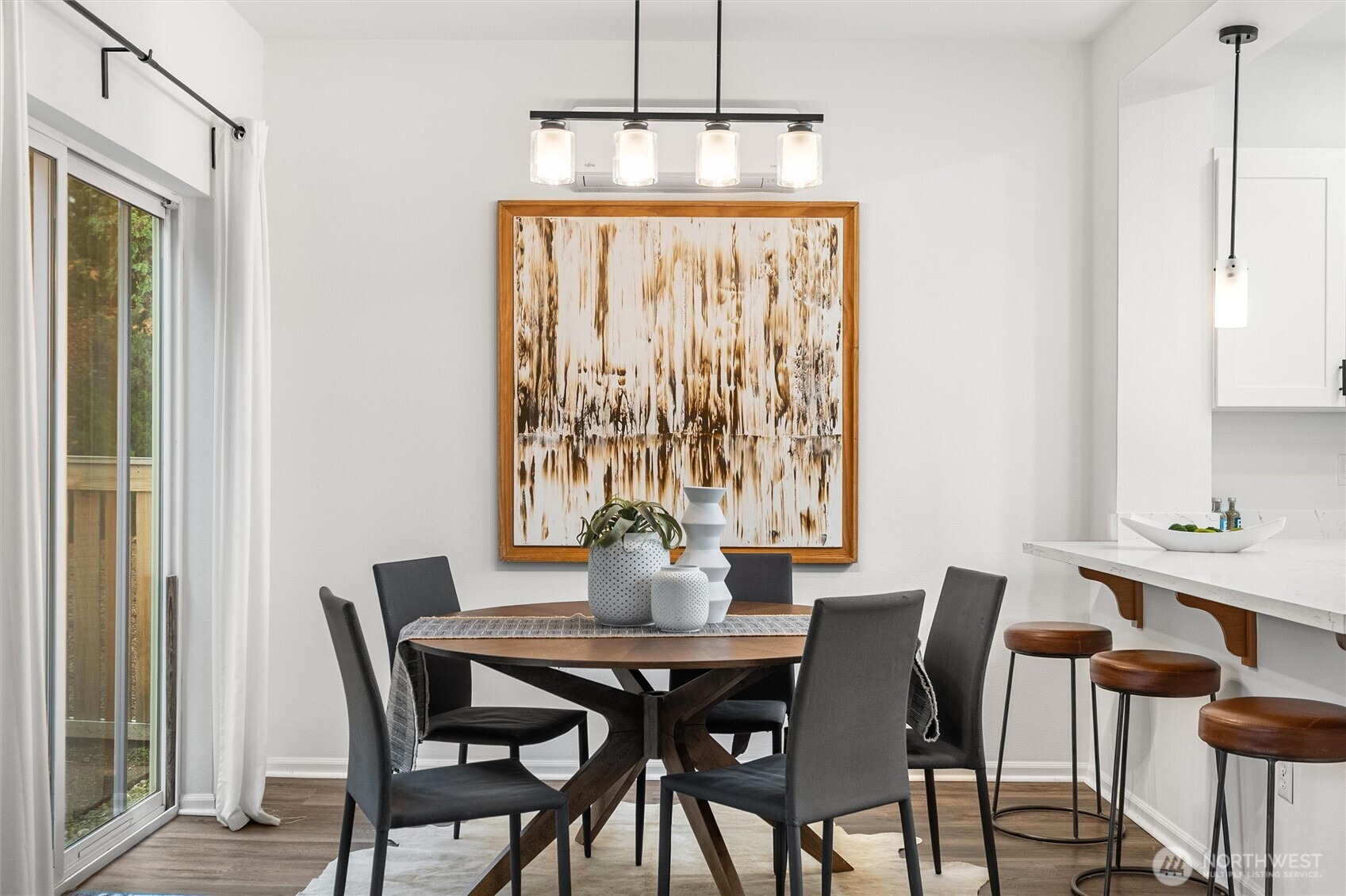 3957 South Chicago Street Seattle, WA 98118 - Photo 13 of 34 a view of a dining room with furniture window and outside view