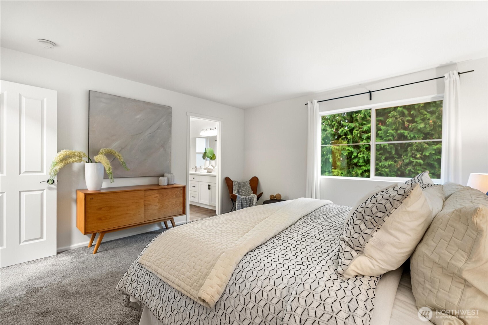 3957 South Chicago Street Seattle, WA 98118 - Photo 18 of 34 a bedroom with a bed and a window