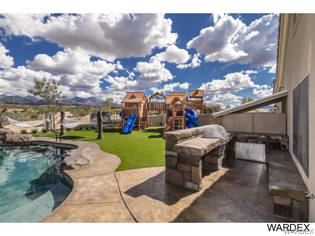 3399 Cedarbrook Road Kingman, AZ 86401 - Photo 23 of 36 Stone BBQ AreaHuge Grill