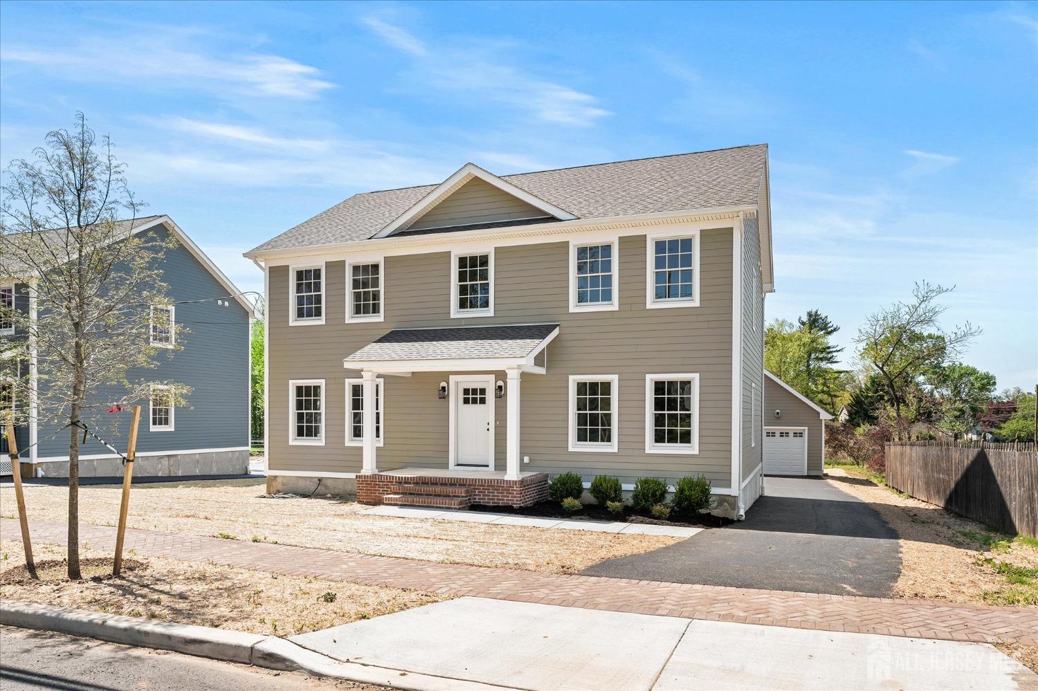 440 Ellisdale Road Chesterfield, NJ 08515 - Photo 1 of 42 a front view of a house