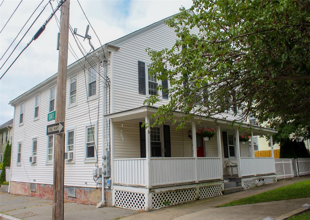 27 State Street Warren, RI 02885 - Photo 9 of 10 The porch overlooking the Common.