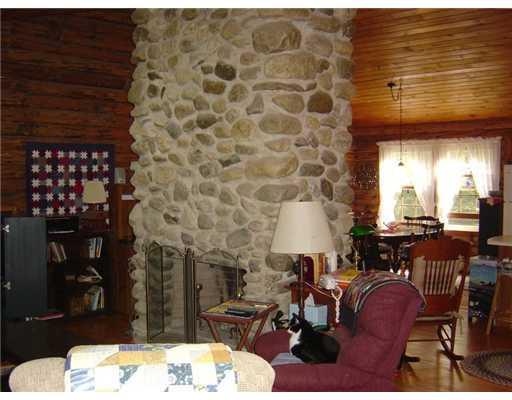 404 Duckpuddle Road Nobleboro, ME 04555 - Photo 11 of 20 Living Room. with Fireplace
