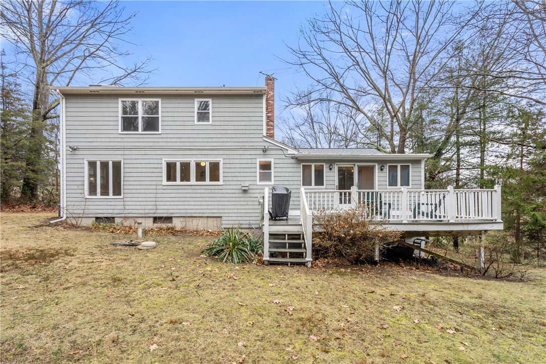 108 Hines Farm Road Cranston, RI 02921 - Photo 31 of 34 Lovely backyard - 20,000 sq ft lot!