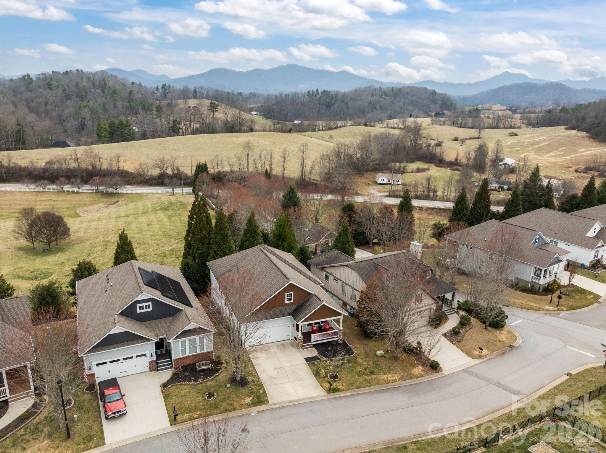 3 Dreambird Road Leicester, NC 28748 - Photo 40 of 48 a view of a lake with houses