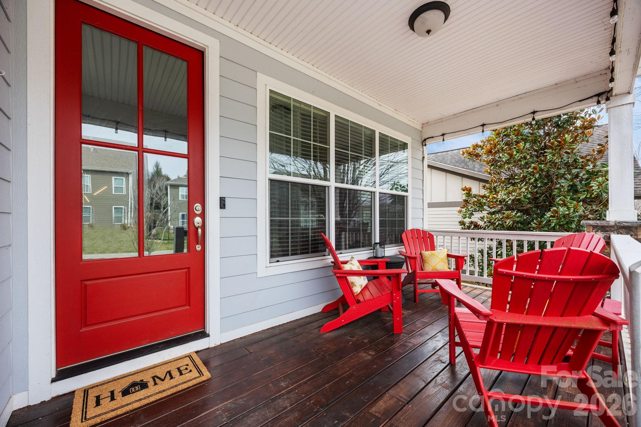 3 Dreambird Road Leicester, NC 28748 - Photo 6 of 48 a outdoor space with seating