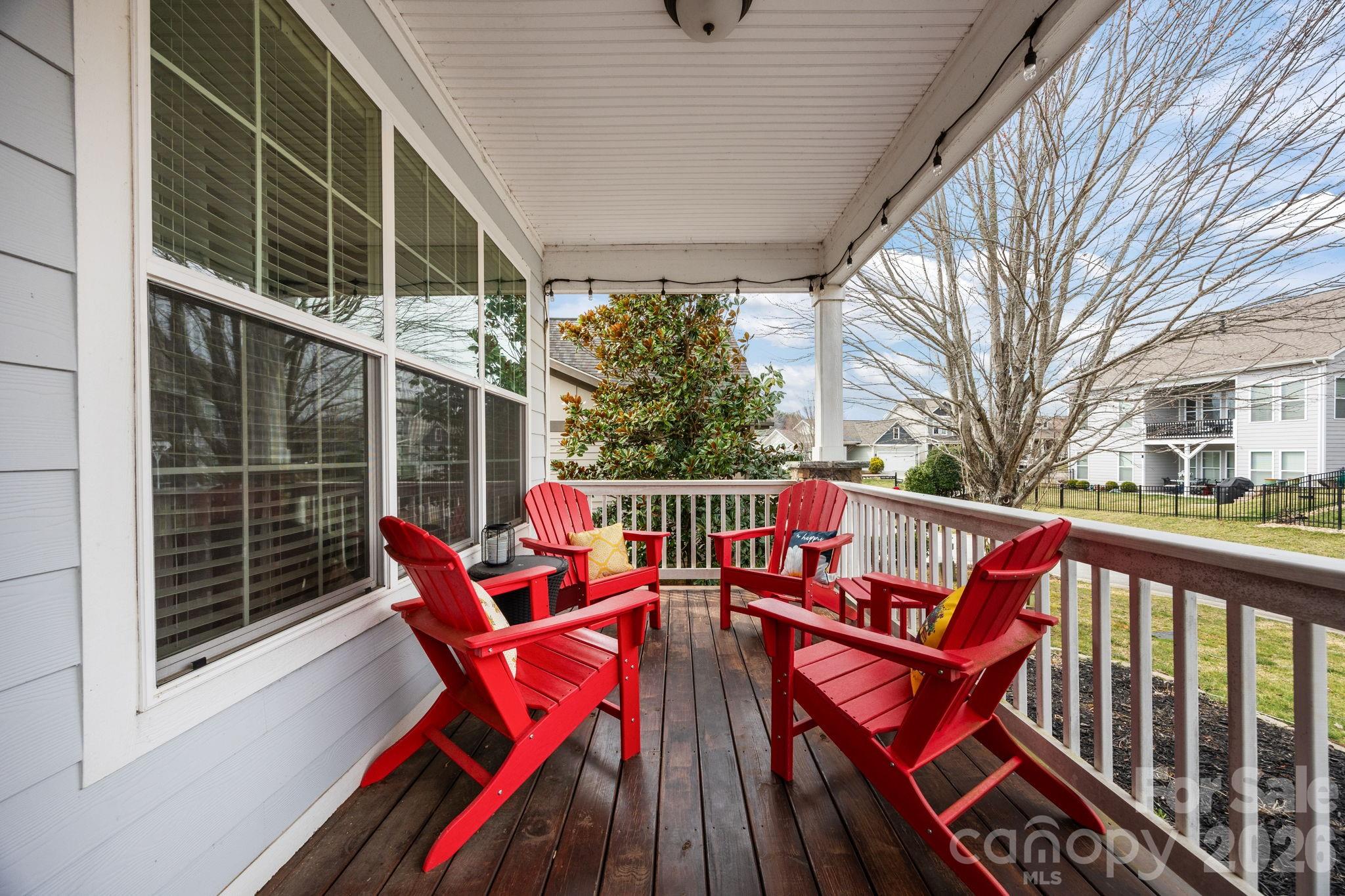 3 Dreambird Road Leicester, NC 28748 - Photo 7 of 48 a view of outdoor seating