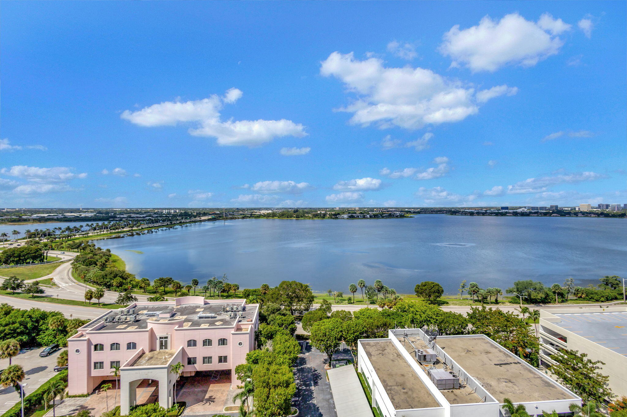 616 Clearwater Park Road, Unit LP06 West Palm Beach, FL 33401 - Photo 11 of 29 a view of a lake with a terrace